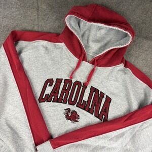 Vintage Starter Hoodie Men's XXL Gray South Carolina Gamecocks Retro Football